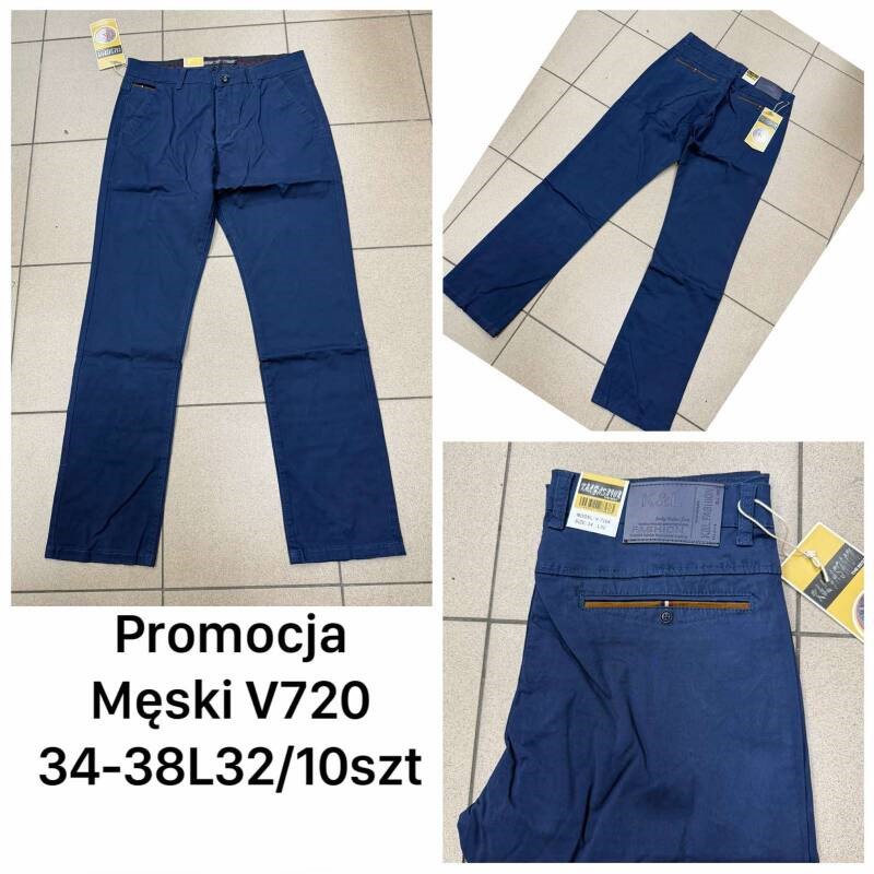 Spodnie jeansy meskie Roz 34-38, 1 Kolor .Paczka 10 szt